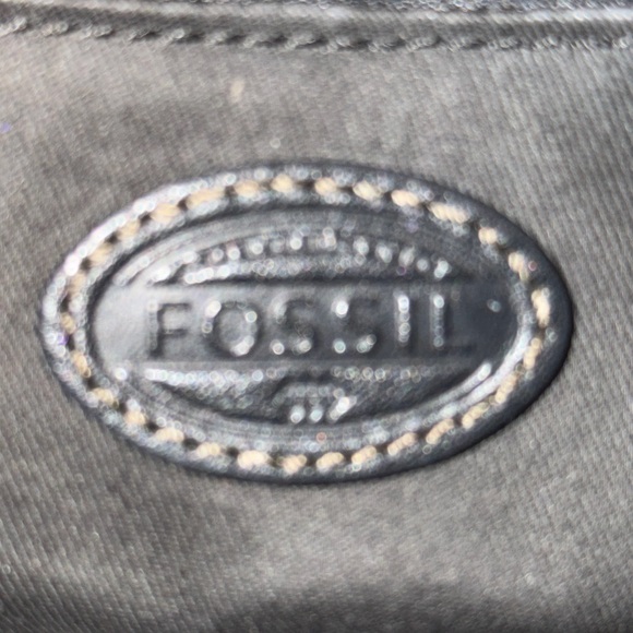 Fossil Elegant Black Tote Bag